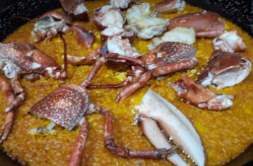 Arroz a banda de bogavante