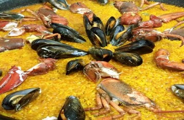 Arroz caldoso con bogavante