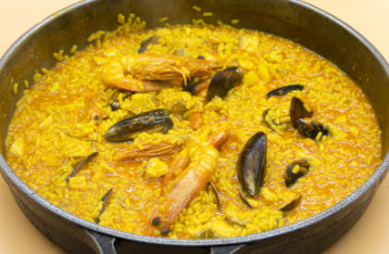 Arroz caldoso marinero