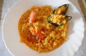 Arroz meloso marinero