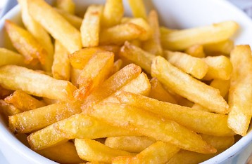 Papas fritas cerilla o panadera