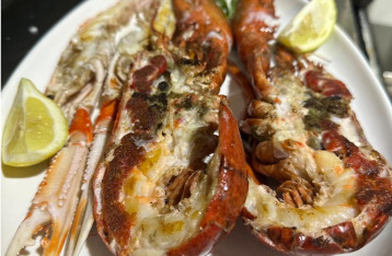 bogavante a la plancha