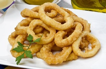 Calamares saharianos fritos