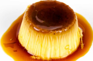 Flan casero al aroma de vainilla